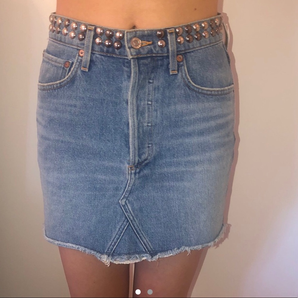 AGOLDE Mini Skirt